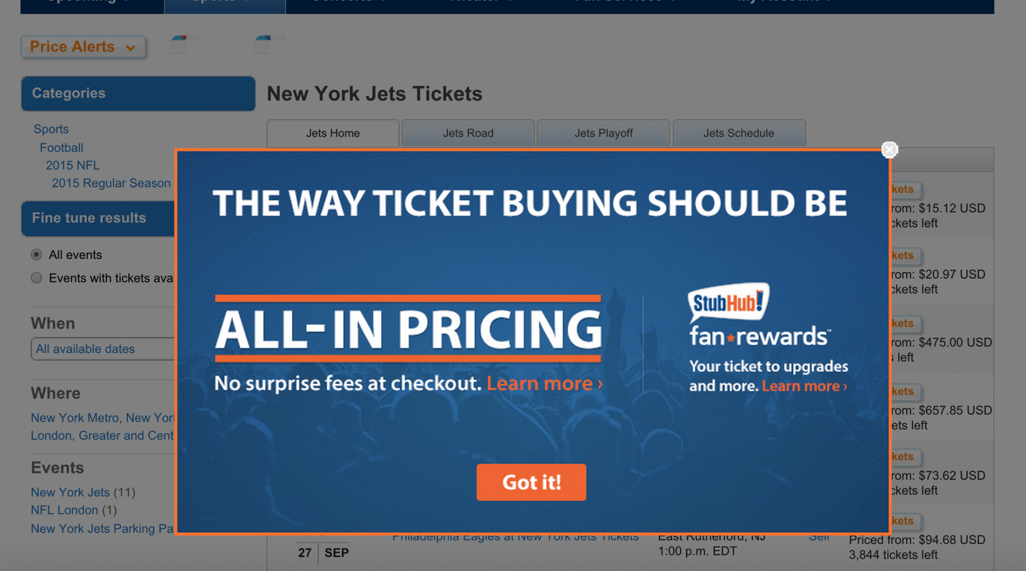 Stubhub